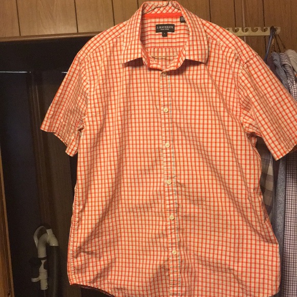 Men’s J Maverick Short-Sleeve Button Down Shirt - Picture 1 of 3